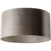 QAZQA Fluwelen lampenkap taupe 50/50/25