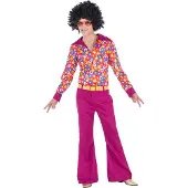 Boland - Kostuum Hippie Groove (M/L) - Volwassenen - Hippie -