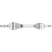 ERA Benelux DA51254 Aandrijfas