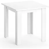 Vicco Karlos Eettafel – 80 x 80 cm Wit