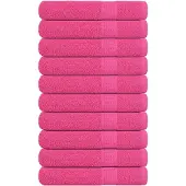 vidaXL Saunahanddoeken FROGN 10 st 80x200 cm 360 g/m² roze