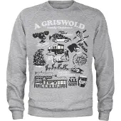 Hybris National Lampoon's Christmas Vacation Sweater/trui -XL- Icons Grijs