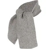 Sarlini - Baby Sjaal - Ribbed - 6/12 M - Licht Grijs