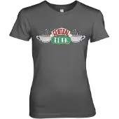 Difuzed Friends Dames Tshirt -S- Central Perk Grijs
