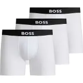 BOSS ONE set van drie boxershorts met logotailleband