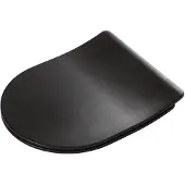 Tiger Wc-bril Tune - Duroplast - D-vorm - Softclose - Verstelbaar - Quick Release - Zwart