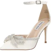 Steve madden Slingpumps 'Lumiere' zilver / wit