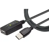 EFB Elektronik IUSB-REP220TY3 USB 2.0 Actieve Verlengkabel USB-A Mannelijk naar USB-A Vrouwelijk 20m