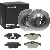 RIDEX 3405B1111 Remschijven en blokken