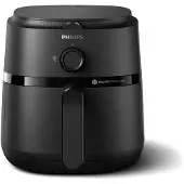 Philips 1000 Series Airfryer - NA120/00 - Draaiknopbediening - 4.2L - Tot 4 Personen - Zwart