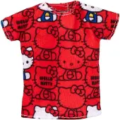 Barbie Hello Kitty kledingstuk meisjes rood 7,5 cm