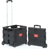 SECO opvouwbare krat - 38 x 36 x 33cm - zwart - tot 25kg - SE-ZY-MB-BK
