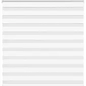 vidaXL Zebra Blind 145x100 cm stofbreedte 140,9 cm polyester wit