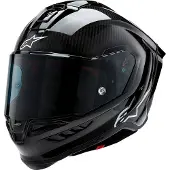 Alpinestars Supertech R10 Wit Glossy Zwart Mat Integraalhelm Maat L