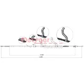 METZGER 17.6074 Handremkabel