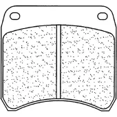 Cl Brakes Remblokken weg gesinterd metaal - 2950XBK5