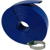 Hydro-S Platte waterslang Light PVC 32 mm 3 bar blauw - 15 meter