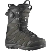 Salomon Snowboard - Heren snowboardschoenen - X Approach Lace Sj Boa Black voor Heren - Maat 44 - Zwart