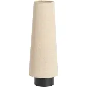 Light & Living Crème tafellamp Howie met zwart Ø 15cm