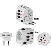 Microconnect USB voedingskabel - MICRO CONNECT - PETRAVEL12 - Wit - 1,8m - Universeel