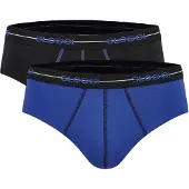 Sloggi Slip blauw / zwart