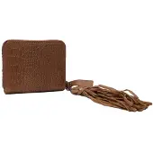 Bag2Bag Zip Around Portemonnee Skei Cognac