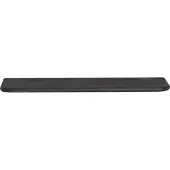 Light & Living Wandplank 100x23x3 cm TARONTU mat zwart (Zwart, 100x3x23cm)