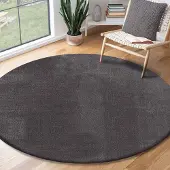 The Carpet Vloerkleed Relax round wasbare woonkamer tapijt modern antislip