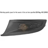 ISAM 0937717 Ventilatiegrille, bumper