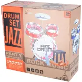 Top 1 Toys Drumstel met stoel rock music