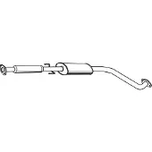 VEGAZ DAS-146 Uitlaat middendemper