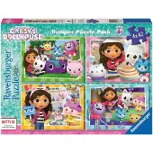 Ravensburger Puzzel Gabby's Dollhouse 4 x 42 stukjes