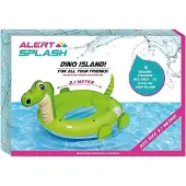 Alert Splash opblaasbaar dino eiland 310x270x175 cm