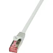 Logilink Patchkabel, Kat. 6, S/FTP, 5,0 m, grau