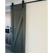 Barnwoodweb Loftdeur Steigerhout in een Krijtverf-kleur