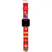 Accutime - LED Watch Super Mario - Kinderhorloge Met LED Display Voor Datum en Tijd - Rood