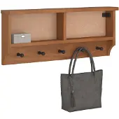 vidaXL Wandkapstok SANDNES 87x12x35 cm massief grenenhout