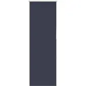 vidaXL Rolgordijn verduisterend 50x150cm stofbreedte 45,7 cm polyester