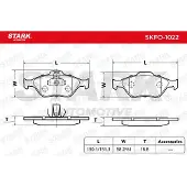 Stark SKFO-1022 Remblokken