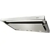NOVY 663 uitschuifkap 60 cm inox