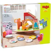 Haba Stapelspel Dier Junior 28,8 Cm Hout Bruin 23 Stuks