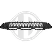 Diederichs 1641145 Ventilatiegrille, bumper