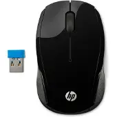 HP 200 Wireless Mouse - Black