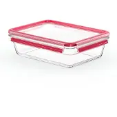 Tefal MasterSeal Glass 2L Rechthoekig Transparant transparant Glas