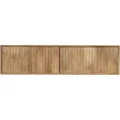 Starfurn Zwevend TV-meubel Madison Mangohout Naturel 120cm