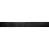 Starfurn Zwevend TV-meubel Madison Mangohout Zwart 280cm