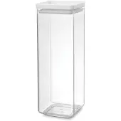 Brabantia TASTY+ vierkante opbergpot 2,5 L Lichtgrijs