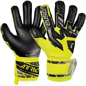 Reusch Sporthandschoenen 'Attrakt Freegel Silver' neongeel / zwart