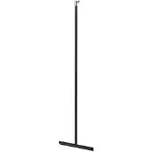 Zack Jaz vloertrekker 32x120cm RVS zwart 40548