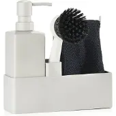 Zone Dish Set 3 Pieces - Vaatdoeken, afwasborstels & afdruiprekken Keramiek Warm Grey - 15238